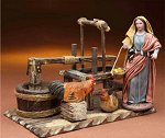 Grain Milling Woman<br> Belenes Puig